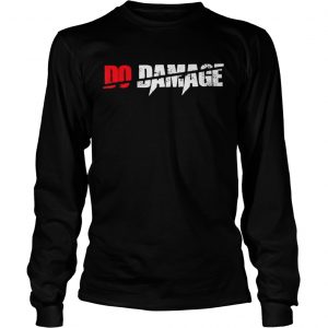 The DO DAMAGE BaseBall Longsleeve Tee