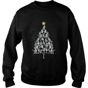 The Dog Husky Christmas Tree Sweatshirt