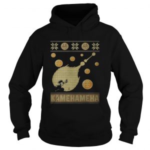 The Dragon Ball and Star Wars Goku Kamehameha Death Star Ugly Christmas Hoodie