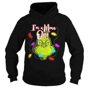 The Grinch I’m a mean one christmas light Hoodie