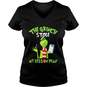 The Grinch stole my lesson plan Vneck