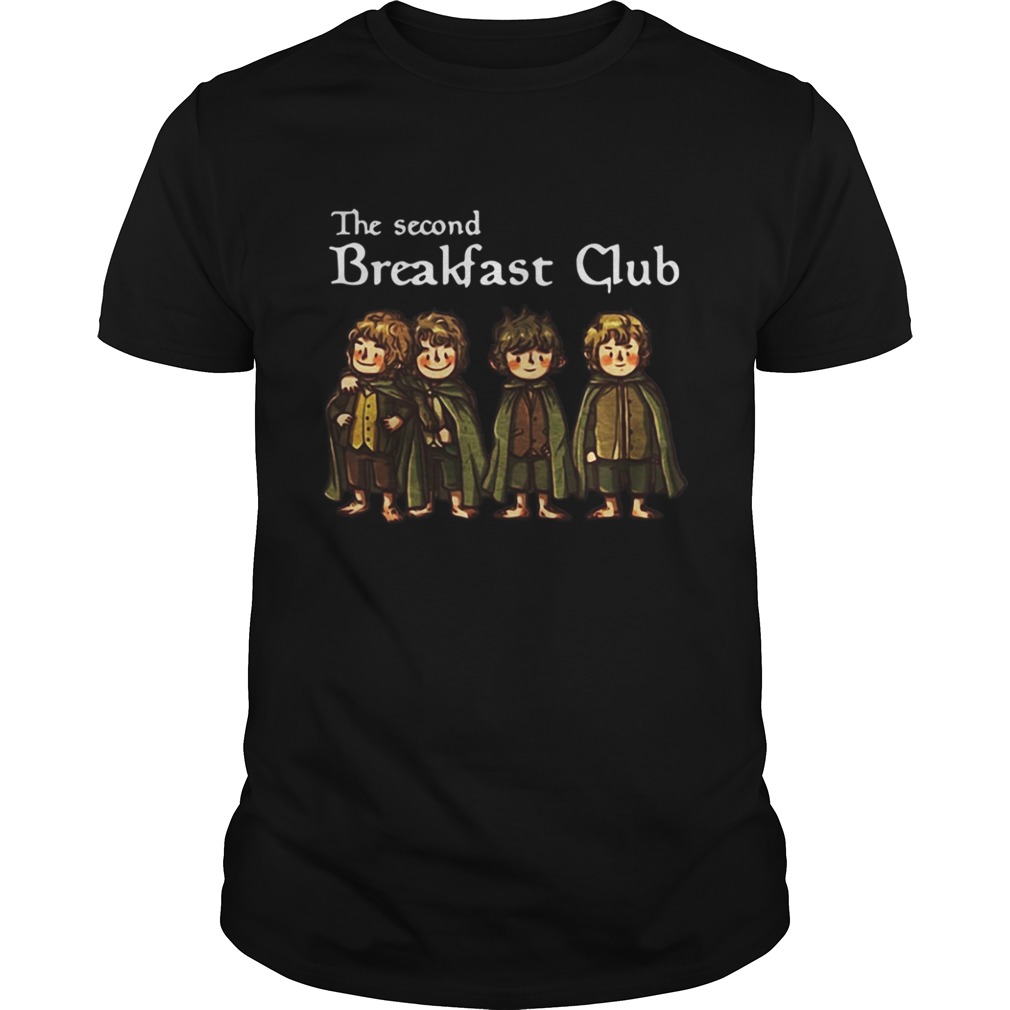 The Second Breakfast club the lord of the rings shirt