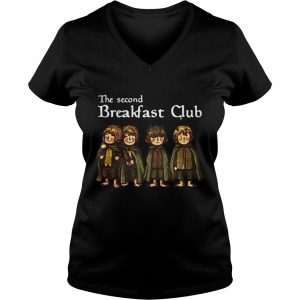 The Second Breakfast club the lord of the rings Vneck