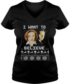 The X-Files I want to believe Vneck