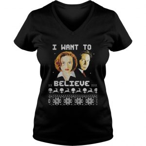 The X-Files I want to believe Vneck