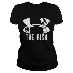 The irish Under armour logo Ladies Tee