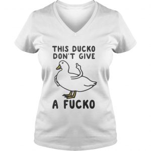 This Ducko Don’t Give A Fucko Vneck
