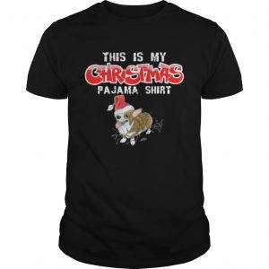 This is My Christmas Pajama Corgi Dogs Santa Unisex Tee