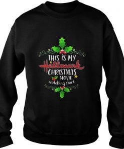 This is my Hallmark Christmas movie watching grapes fruit Christmas Sweatshirt