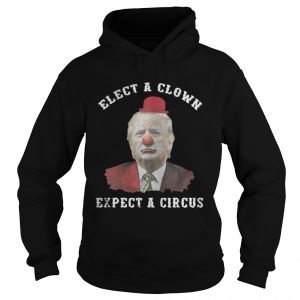 Trump elect a clown expect a circus Hoodie