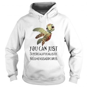 Turtle You Can Just Supercalifragilistic Kissmyassadocious Hoodie