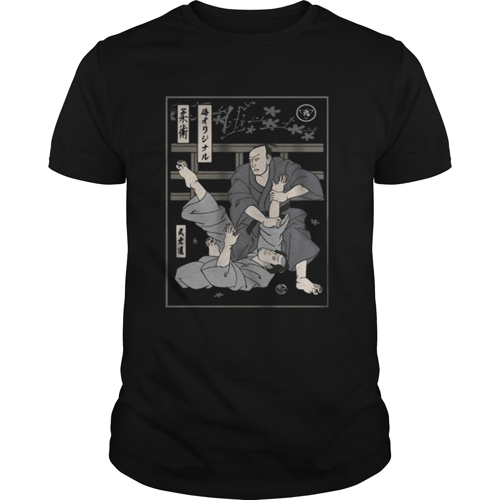 Two Samurai wrestling knockout shirt