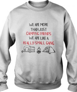 We Are More Than Just Camping Friends We Are Like A Really Small Gang Sweatshirt