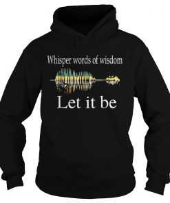 Whisper Words Of Wisdom Let It Be Guitar Lake Shadow Hoodie