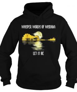 Whisper Words Of Wisdom Let It Be Guitar Lake Shadow Hoodie