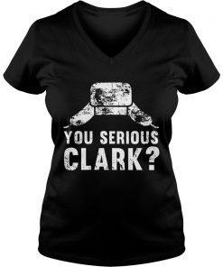 You serious clark Christmas Vneck