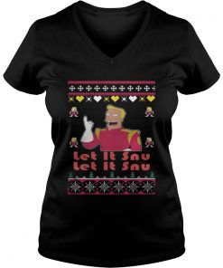 Zapp Brannigan – Let Is Snu Christmas Vneck