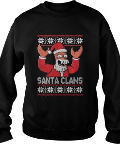 Zoidberg Santa Claws Christmas Ugly Sweatshirt