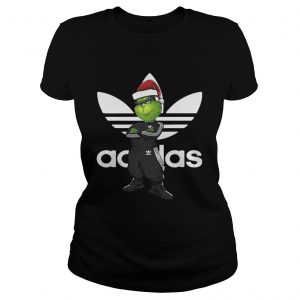 Adidas Grinch santa Ladies Tee
