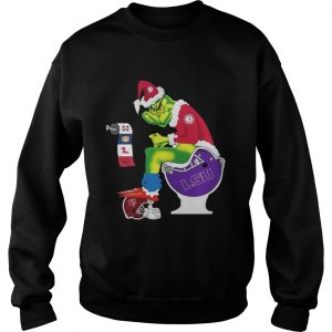 Alabama Santa Grinch toilet Sweatshirt