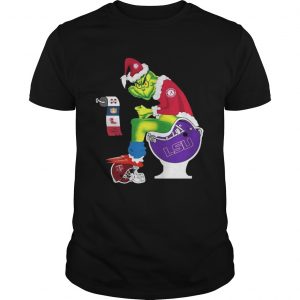 Alabama Santa Grinch toilet Unisex Tee