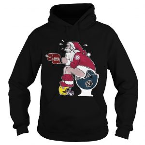 Alabama Santa toilet Michigan Wolverines Hoodie
