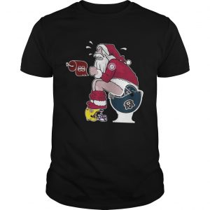 Alabama Santa toilet Michigan Wolverines unisex Tee