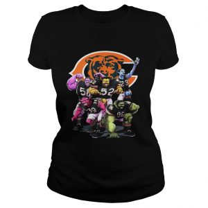 All Heroes Monster Chicago Bears Assemble Ladies Tee