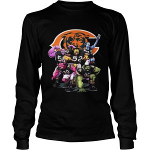 All Heroes Monster Chicago Bears Assemble Longsleeve Tee