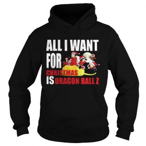 All I For Christmas Is Dragon Ball Z Hoodie