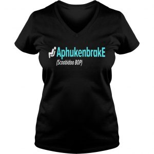 Aphukenbrake scoobidoo bop Vneck