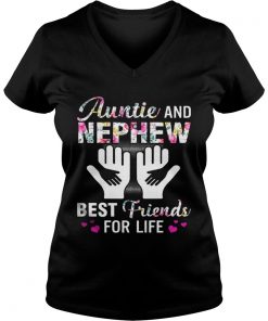 Aunt And Nephew Best Friends For Life Vneck