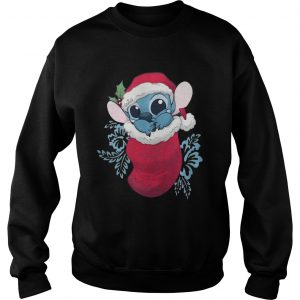 Baby Stitch in Christmas stocking Sweatshirt