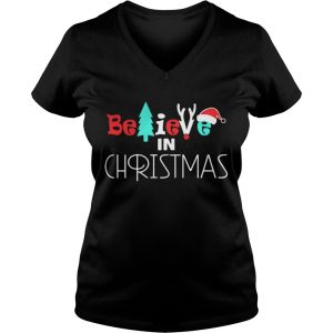 Believe In Christmas Vneck