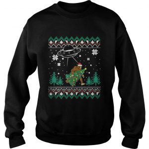 Bigfoot Christmas Tree Bigfoot Decoration Christmas Sweatshirt