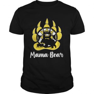 Boston Bruins Mama Bear Paw Guys Tee