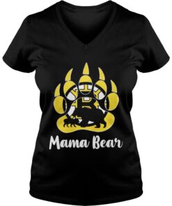Boston Bruins Mama Bear Paw Vneck