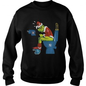 Boston Red Sox Grinch santa toilet Sweatshirt