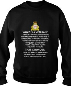 Canadian Army what is a veteran Sweater