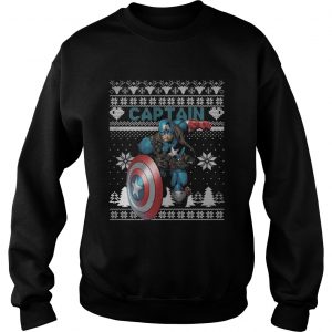 Captain Marvel ugly christmas Sweatshirt
