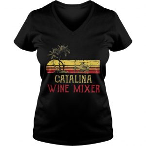 Catalina wine mixer Vneck