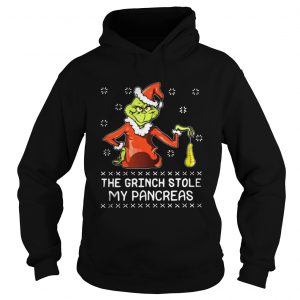 Christmas The Grinch stole my pancreas Hoodie