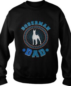 Doberman Dad Tee Sweater