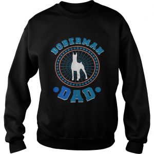Doberman Dad Tee Sweater