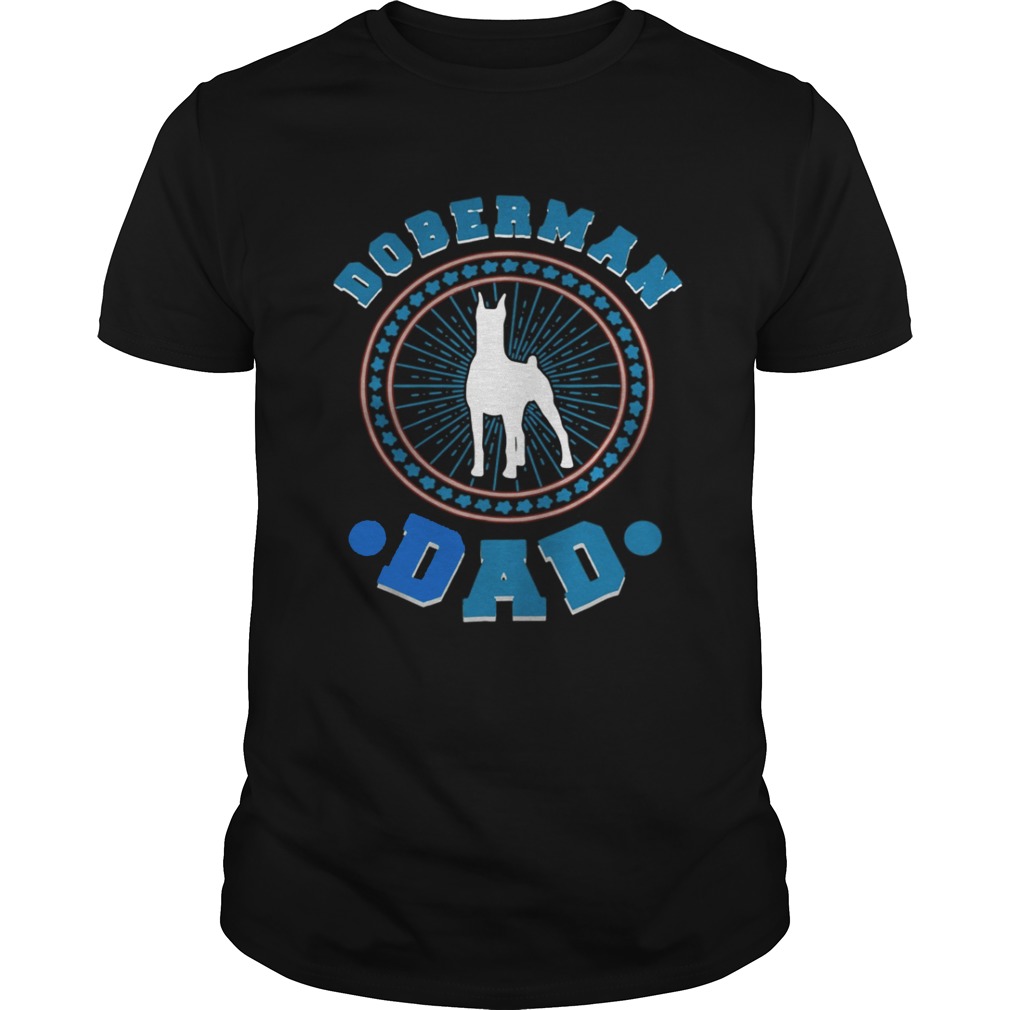 Doberman Dad Tee shirt