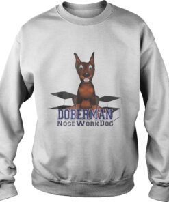 Doberman Nosework Dog Sweater