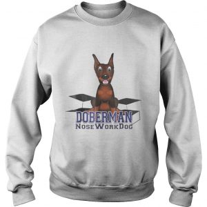 Doberman Nosework Dog Sweater
