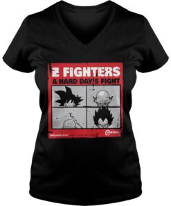 Dragon Ball Z Fighters a hard days fight Vneck