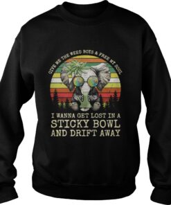 Elephant give me the weed boys free my soul sunset Sweater