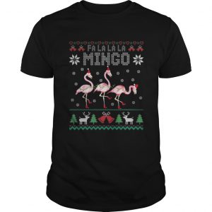 Fa la la la mingo Christmas Unisex Tee